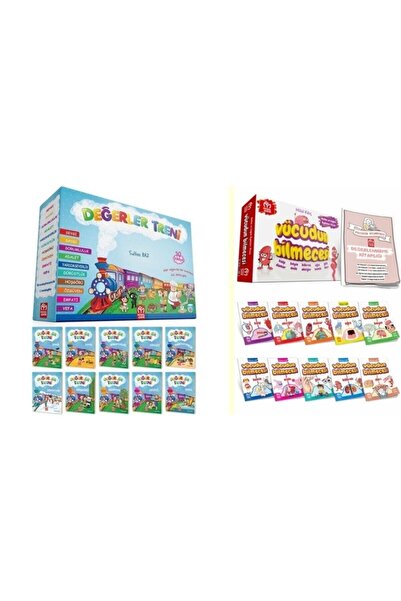 Model Eğitim Yayınları Model Yayınları Değerler Treni Ve Vücudun Bilmecesi Hi...