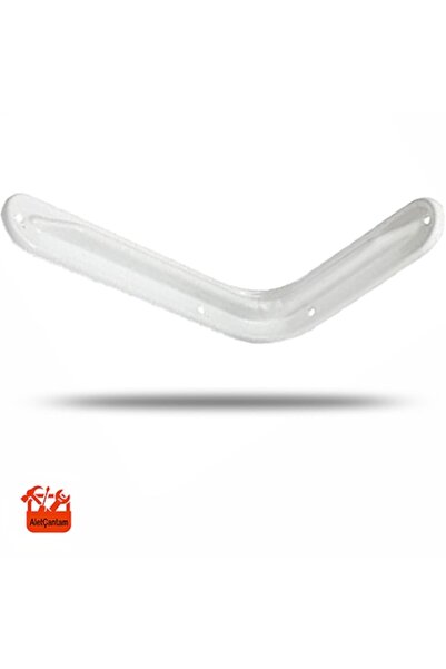 Shelf Leg with Under Shelf Iron Anchor and Screws 10 Cm X 15 Cm- 2 Pieces