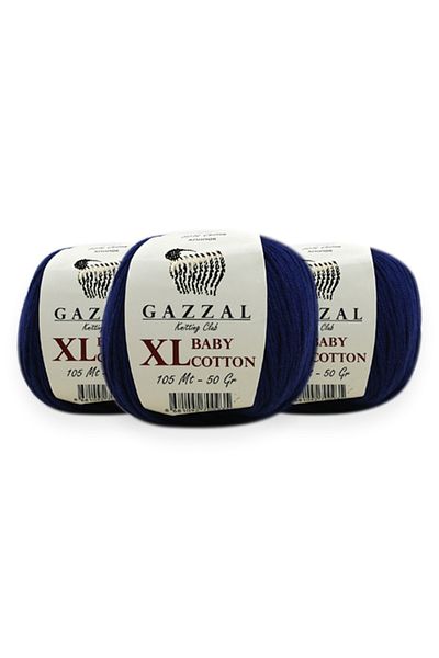 Gazzal Baby Cotton Xl 50 Gr 3 Pack Amigurimi Punch Πλεκτό Χέρι Κλωστή Taka Yarn (3438 Xl)