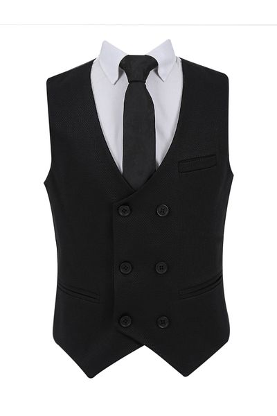 Doctor junior Boy's Black Suit