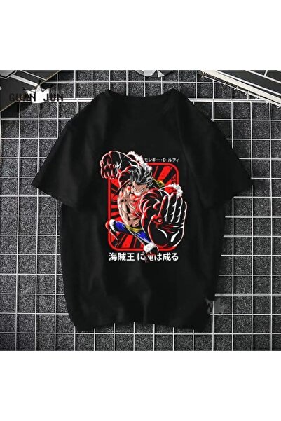 GALASHOP تي شيرت رجالي من Luffy Zoro تي شيرت هاراجوكو N88