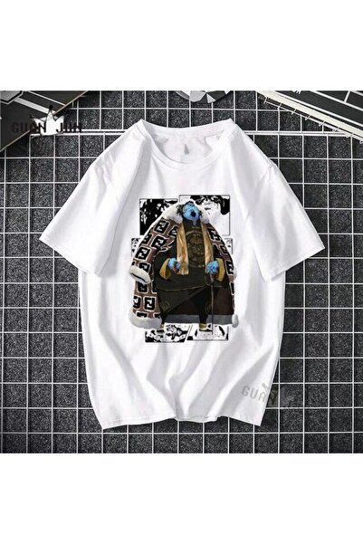GALASHOP تي شيرت رجالي من Luffy Zoro تي شيرت هاراجوكو N105