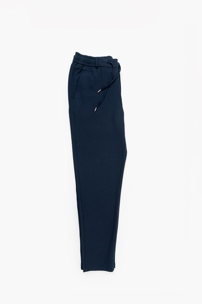 Mabross Men's Navy Blue Jogger Fit Pants
