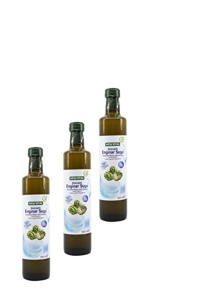 Aksu Vital Ekstratlı Enginar Suyu 500 Ml X 3 Adet
