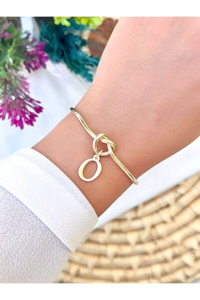 KBC STORE Love Knot Letter Bracelet Letter O