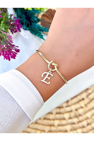 KBC STORE Love Knot Letter Bracelet Letter E