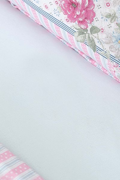 Karaca Home Set cuvertură dublu din bumbac natural Haley Blue 100% bumbac