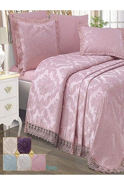 bursa çeyiz Şönil Aden Yatak Örtüsü 3 Parça