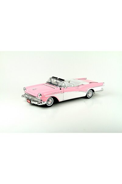 Motor Max Motormax 1957 Buick Roadmaster 1/18 Pembe Model Araba
