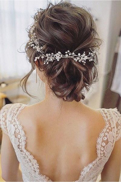 Hayalperest boncuk 65 Cm Ivy Model Bridal Crown