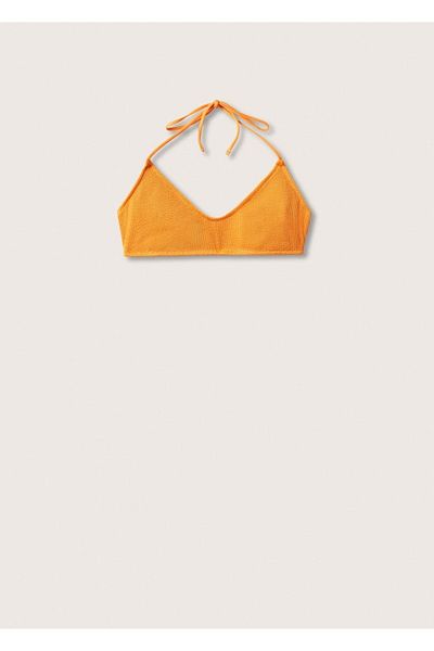 MANGO Woman Gewebtes Bikinioberteil