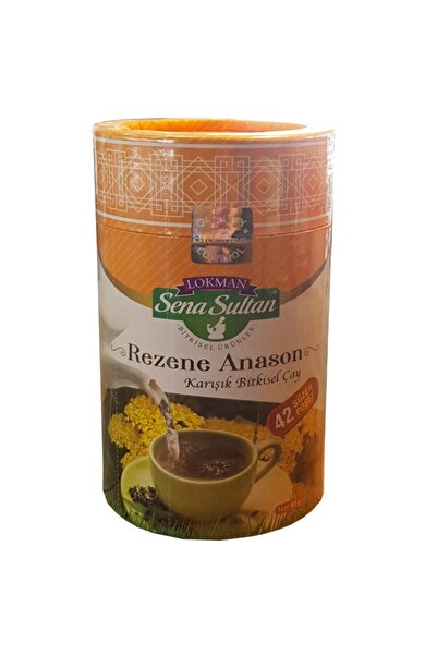 Lokman Sena Sultan سينا سلطان الشمر اليانسون شاي الأعشاب المختلطة 42 كيس مفلتر