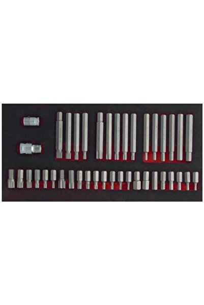 Genel Markalar 40 Parça H10 Torx-allen-xzn Lokmalı Bits Uç Takımı (eva'lı) C2...