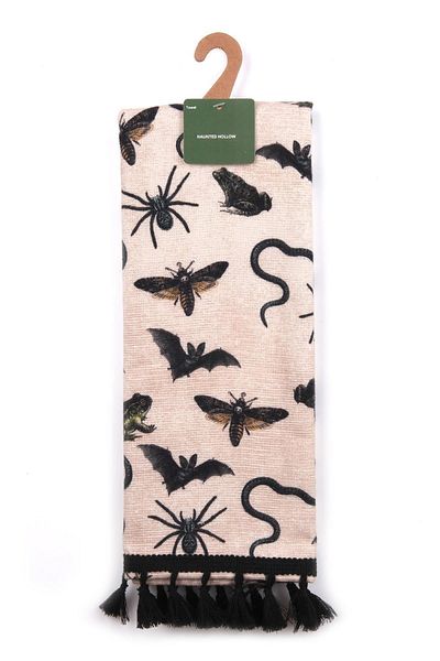 Baveno Πετσέτα δώρου από 100% βαμβάκι Special Series 40x65 Halloween Tassels Πετσέτα δώρου