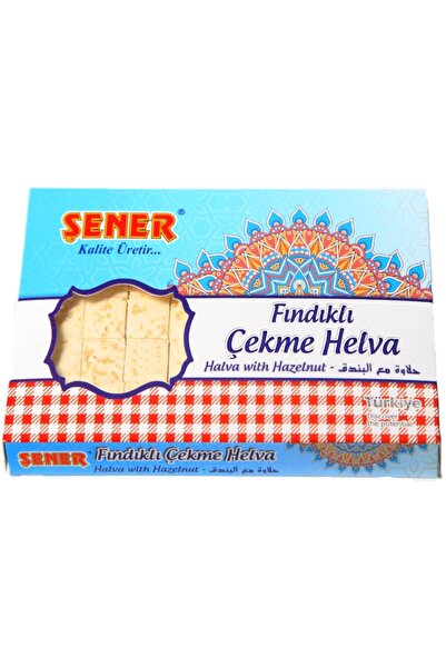 Şener Fındıklı Çekme Helva Vakumlu 200 Gr