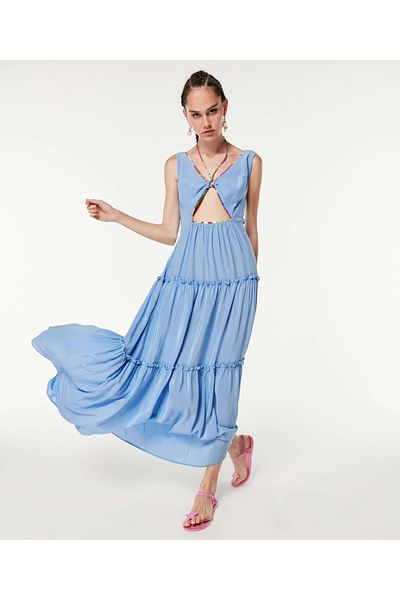 Twist Cutout-Kleid