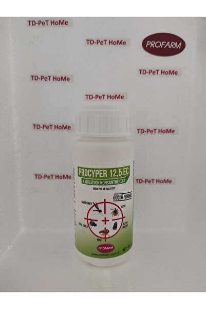 Profarm Procyper 12,5ec 100ml Bit Pire Kene Sinek (kedi Köpek Kuş )