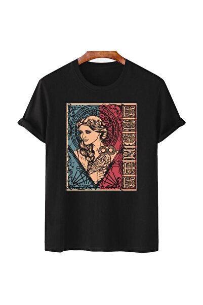 GALASHOP Mitolojide Athena Tanrıçası T-shirt