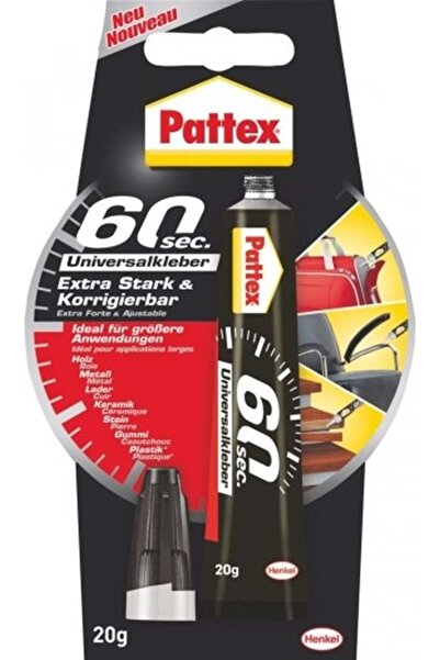 Pattex 60 Saniye Universal Yapıştırıcı 20 Gram