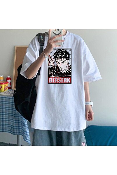 GALASHOP تي شيرت هاراجوكو أنيمي Berserk Guts Manga Mod457