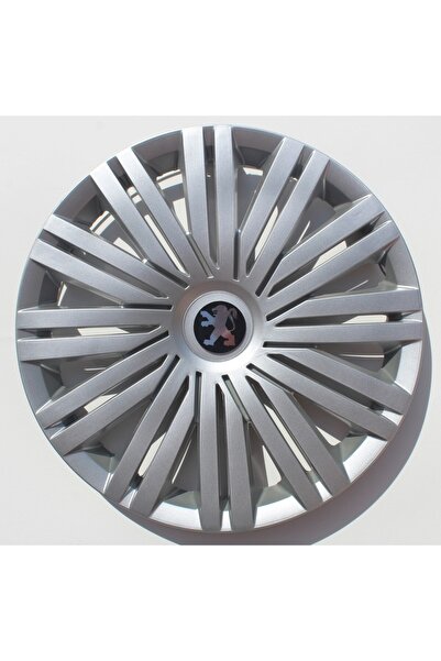 Peugeot Bipper 15"inç Kırılmaz 4 Adet 1 Takım Gri Jant Kapağı