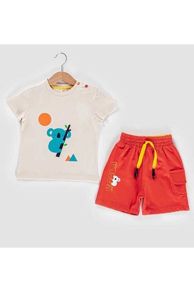 FLORANCE Boy's Shorts Combed Cotton Suit 100% Cotton
