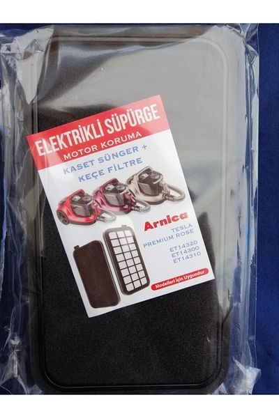 Arnica Tesla Hepa Filter and Sponge Grid