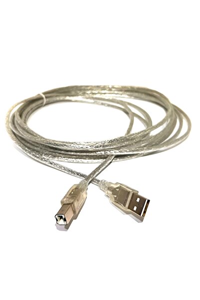 aogo 5 Metre Usb Yazıcı Kablosu Usb 2.0 Tip A Erkek - B Erkek Usb 2.0 Printer...
