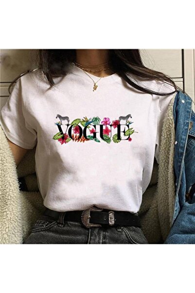 GALASHOP تيشيرتات نسائية بطبعة فراشة مضحكة Mod446