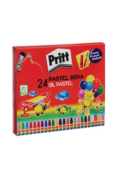 Pritt Pastel Colored 24-piece Paint Cardboard Box - Gift Holder Opener