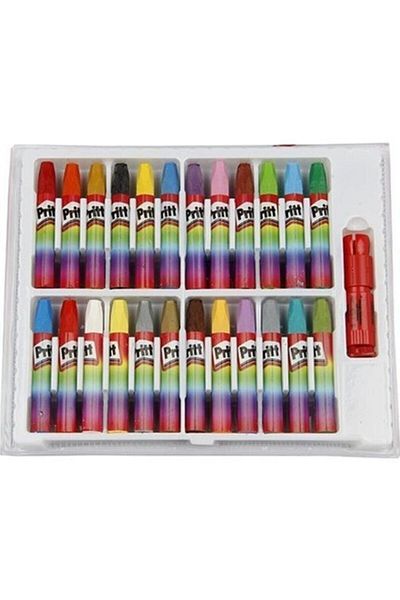 Pritt Pastel Colored 24-piece Paint Cardboard Box - Gift Holder Opener