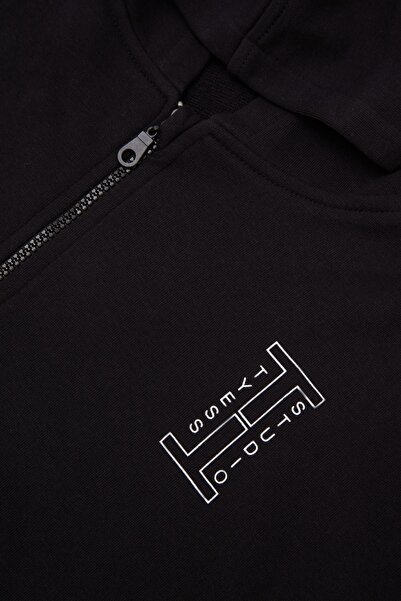 Tyess Dívčí černá mikina 22pfwtj4405