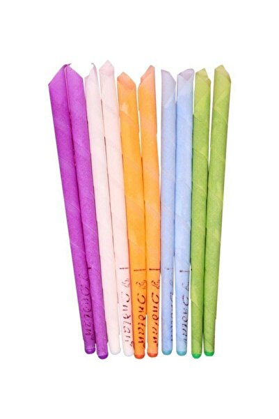 Genel Markalar Kulak Temizleme Mumu 5 Çift (10 ADET) Renkli