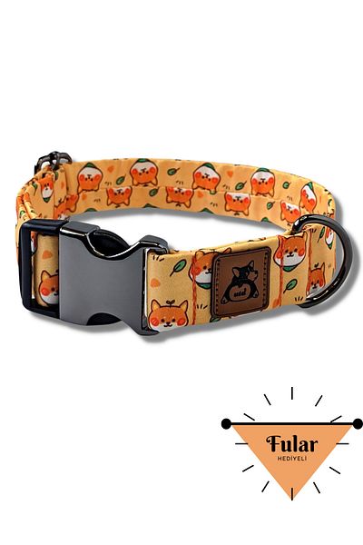 UTDpet Shiba Dog Collar Midlite