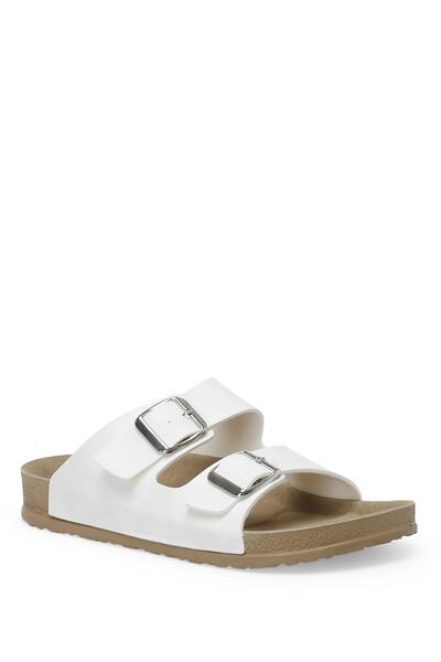 Kinetix Papuci de damă Laysıa 2fx albi