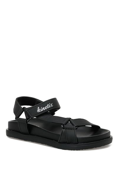 Kinetix Tufu 2fx Black Women's Flat Sandals