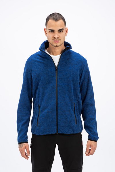 Exuma Men's Blue Zippered Fleece