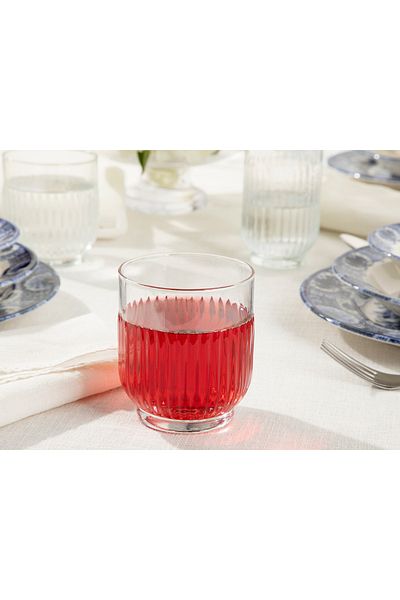 English Home Roso Glass 3-Piece Soft Drink Glass 330 Ml Transparent