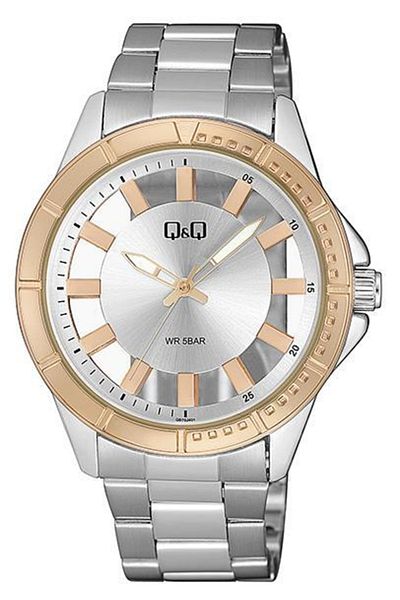 Q&Q Men's Metal Wristwatch Qb70