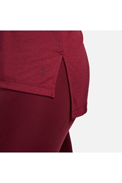 Nike Womens Yoga Layer Claret Red Sports Athlete Cq8826-638