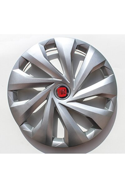 Fiat Linea 15"inç Kırılmaz 4 Adet 1 Takım Gri Jant Kapağı Seti