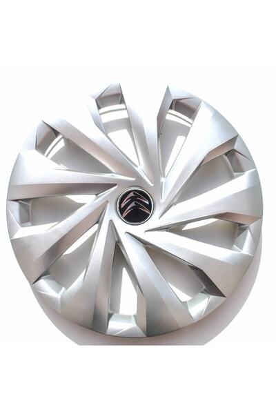 Citroen C4 16"inç Kırılmaz 4 Adet 1 Takım Gri Jant Kapağı