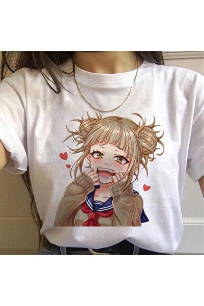 GALASHOP تي شيرت Ahegao Harajuku جرافيك موديل 128