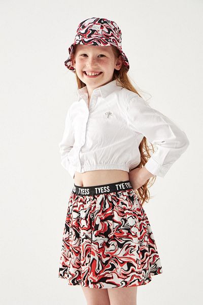 Tyess Girl's Patterned Hat