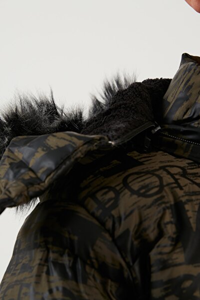 Lela Plush Lined Removable Hooded Winter Coat with Pockets 5760070