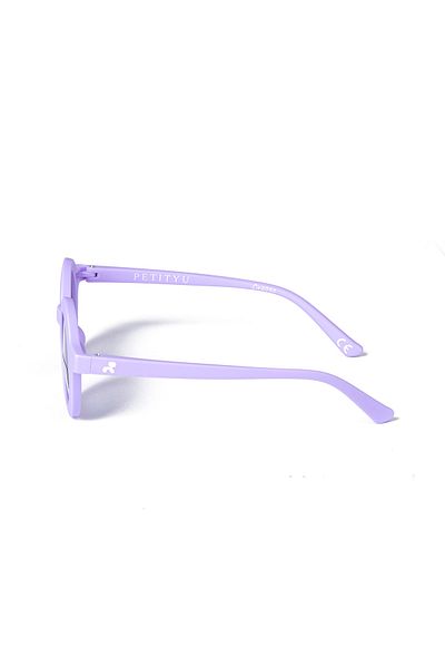 Petityu - Cir2030 Elastic Round Baby Child Sunglasses - Elsa Purple 2-6 Years Old