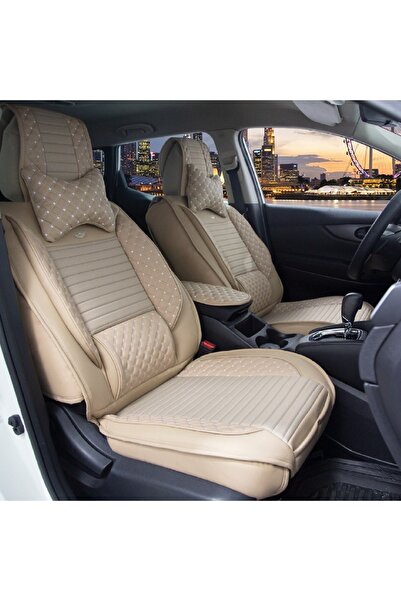 Genel Markalar Ford Connect Yeni Lüks Deri Oto Koltuk Kılıfı Ön/arka Set