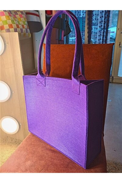 MARJİNAL W CLUB Kopya - Keçe Omuz Çantası