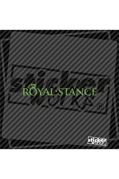 Sticker Works ملصق الحامل الملكي
