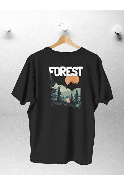 DS Collection Μπλουζάκι με στάμπα Forent Oversize